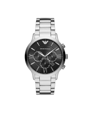 Emporio Armani Giovanni Mannen Horloge Zilverkleurig AR11208