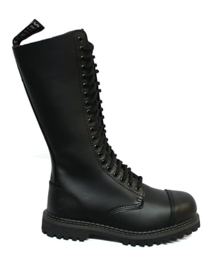 Slijpmachines Unisex Zwarte Punk Militaire Laarzen-King CS