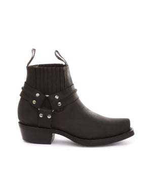 Grinders Unisex Bruine Western Leren Laarzen-Renegade Lo