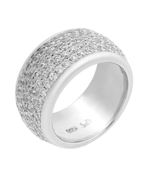 Orphelia Dames 925 Sterling Zilveren Ring - Zilver ZR-3515