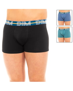 Pack-3 Boxersysteem ademende stof D01QU man