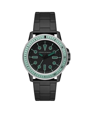 Armani Exchange Leonardo herenhorloge Zwart AX1858