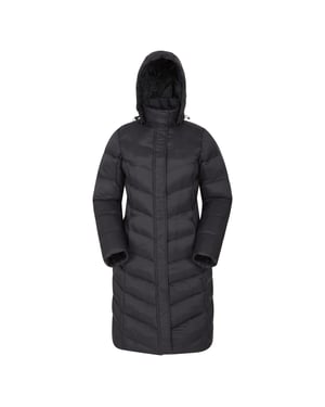 Mountain Warehouse Dames/Dames Alexa gewatteerde jas (Zwart)
