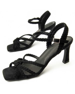 Montevida Heel Sandal Sandal22 in Zwart