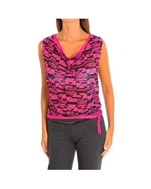 Dames t-shirt met korte mouwen uit mesh Z1T00669