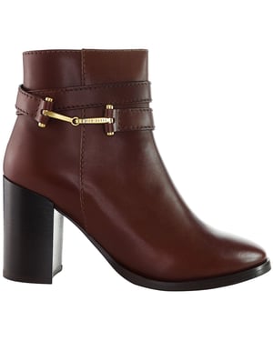 Ted Baker Anisea T-Hinge Dames Bruine Enkellaarsjes