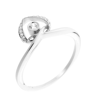 Orphelia Dames 925 Sterling Zilveren Ring - Zilver ZR-7126