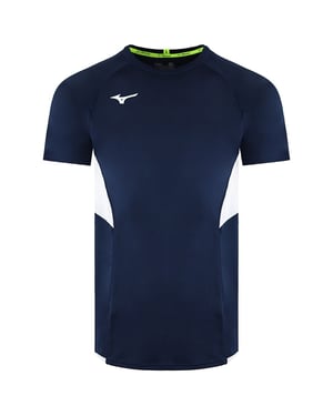 Mizuno Team Authentic Heren Navy T-Shirt