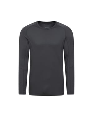 Mountain Warehouse Heren Vermont Base Layer Top (Grijs)