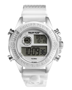 Philipp Plein The G.o.a.t. Unisex Horloge Wit PWFAA0121