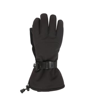 Mountain Warehouse Heren Extreme Waterdichte Softshell Skihandschoenen (Zwart)