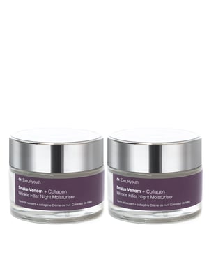 2 x Slangengif + Collageen Rimpelvuller Nachtcrème 50 ml