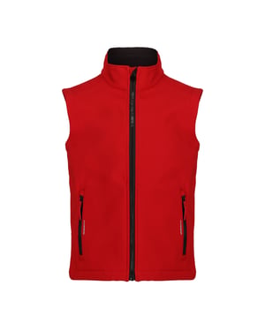 Regatta Kinder/Kids Ablaze Softshell Reflecterend Gilet (Klassiek rood/zwart)