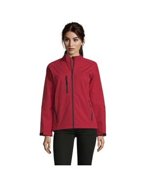 SOLS Dames/Dames Roxy Soft Shell Jas (Peperrood)