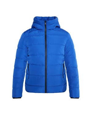 Mo Gewatteerd winterjack Heren blauw