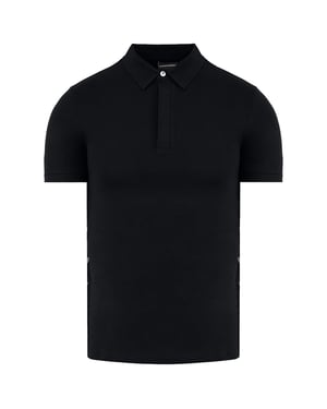 Emporio Armani Heren Zwart Poloshirt