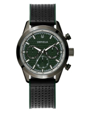 Orphelia Sandblast herenhorloge Groen OR71904