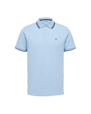 Selected Polo SS Dante Sport Polo Blauw