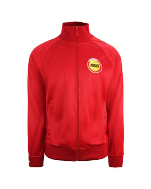 Mitchell & Ness Houston Rockets Track Jacket Taped Top Rood Heren TRJKDA18017 HROSC