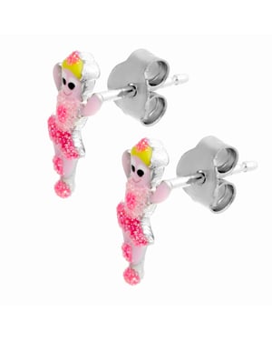 Orphelia 'Oviva' Kinder 925 Sterling Zilveren Stud Oorbellen - Zilver ZO-7137