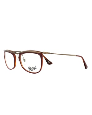 Persol bril po3083v 1006 bordeaux rood 53 mm dames