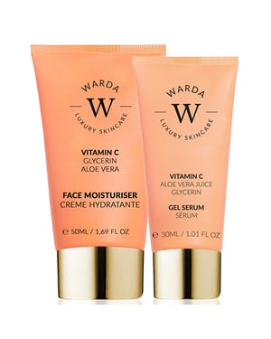 Skin Glow Boost Vitamine C Moisturizer 50m + Skin Glow Boost Vitamine C Gel Serum 30ml
