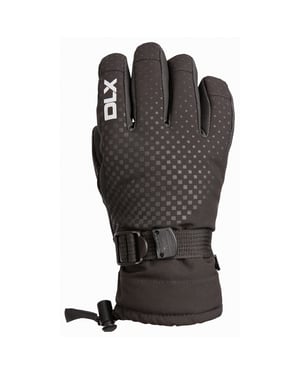 Trespass Kinderen Alpeak Leren Handschoenen (Zwart)
