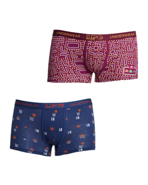 LPG1006 Jongensboxershort van ademende stof met anatomische voorkant