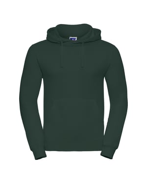 Russell Kleuren Heren Hooded Sweatshirt / Hoodie (Fles groen)