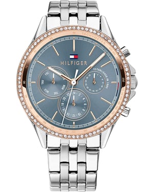 Tommy Hilfiger Ari dameshorloge Zilverkleurig 1781976