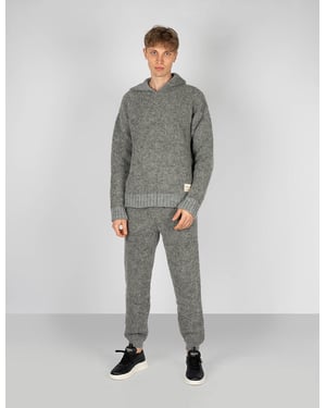 Takeshy Kurosawa broek Boucle Mannen Grijs