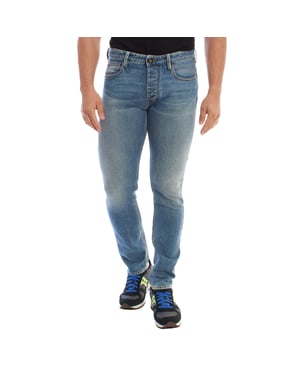 Slim fit broek 3K1J75 heren