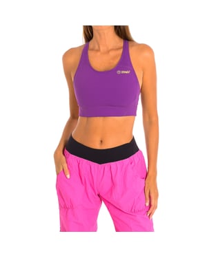 Sporttop met compressieve stof Z1T00507 vrouw