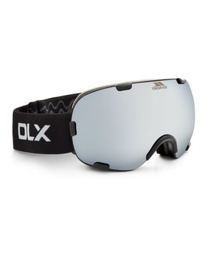 Trespass Bond gespiegelde skibril met dubbele lens (Mat zwart frame)