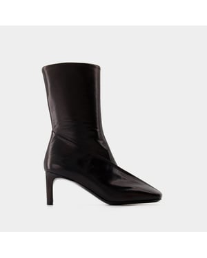 Laarzen Jil Sander - Leer - Zwart