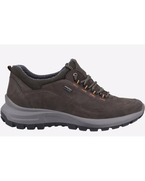 Cotswold Dumbleton Bruine Leren Veterschoenen Voor Heren
