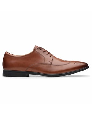 Clarks Bampton Wing herenschoenen bruin