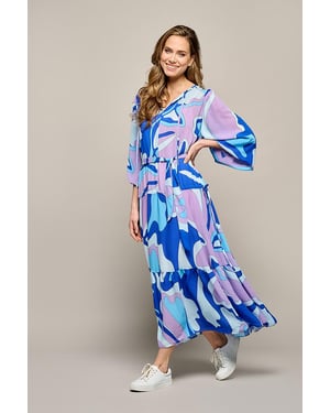 Alley Print Jurk Multi