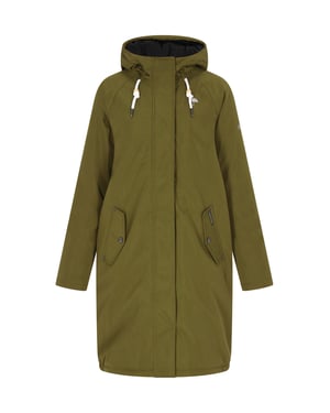 Schmuddelwedda Winter parka Dames olijf
