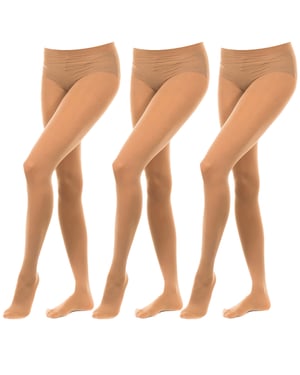 Set-3 strakke microvezelslips van 50 deniers MICRO-50 vrouw