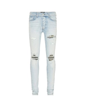 Amiri MX1 Camo lichtindigoblauwe jeans