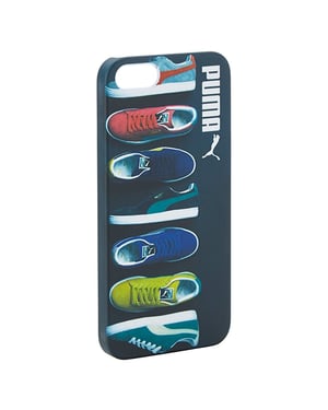 Puma Bytes Trinomic Graphic Veelkleurig iPhone 5 Hard Telefoon Hoesje