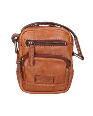 Santini schoudertas unisex TAN
