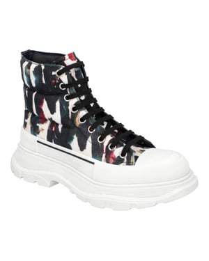 Alexander McQueen Tread Slick Boots 'Graffiti'
