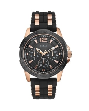 Guess W0366G3 Analoog Roestvrijstalen Herenhorloge