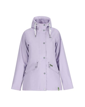 Schmuddelwedda Regenjas Dames Pastelkleurige lavendel