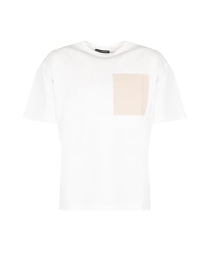 Xagon T-Shirt Over Mannen Wit