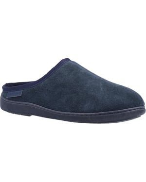 Hush Puppies Herenpantoffels Ashton Suède (Marine)