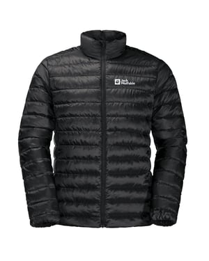 Jack Wolfskin Jas zomer Pack&Go Down Jacket Zwart