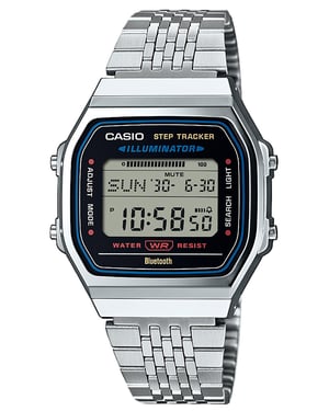 Casio Casio Collection Vintage Unisex Horloge Zilverkleurig ABL-100WE-1AEF